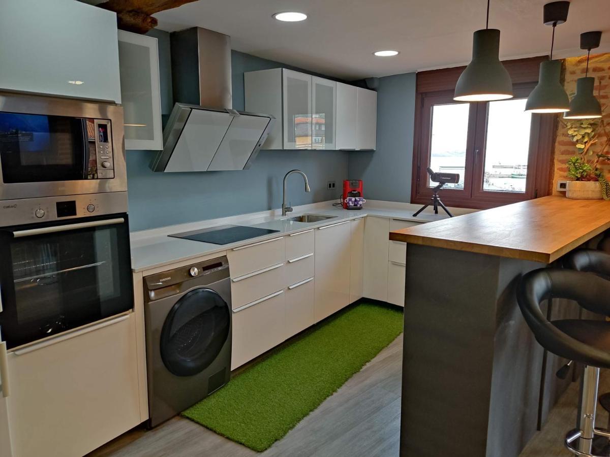 Precioso Loft En Bermeo Con Vistas Al Mar Apartment Exterior foto